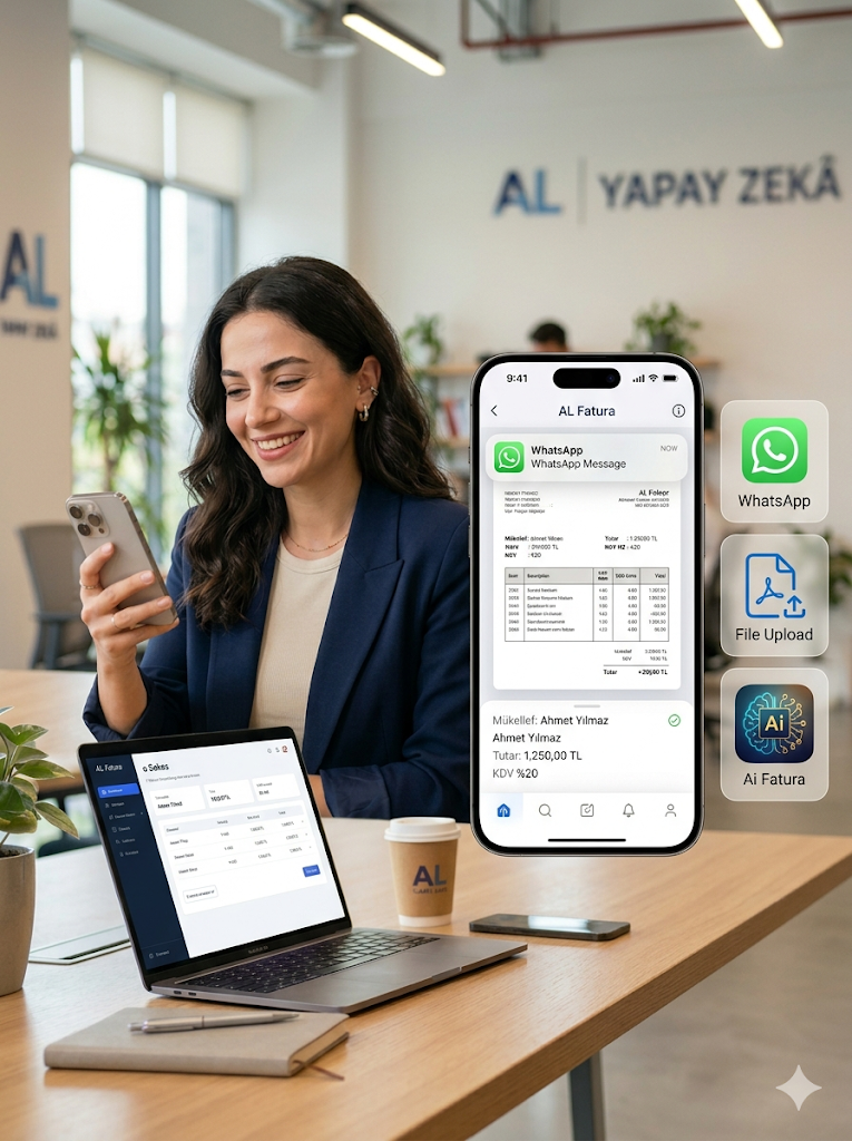 Ofisimnet AL — yapay zekâ ile fatura kesme